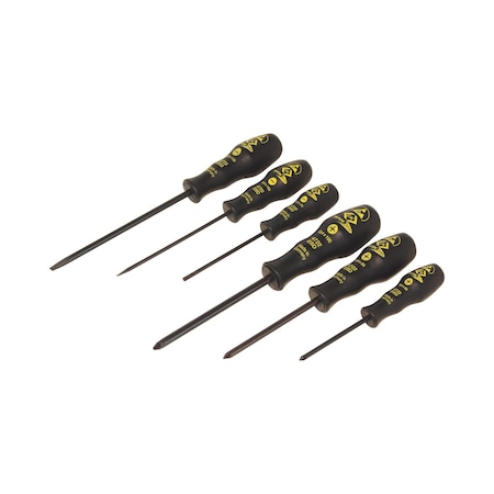 C.K Tools Triton ESD Screwdriver PH Set of 6 T4741SESD